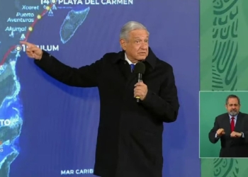 Destaca el Presidente López Obrador obras en Tulum