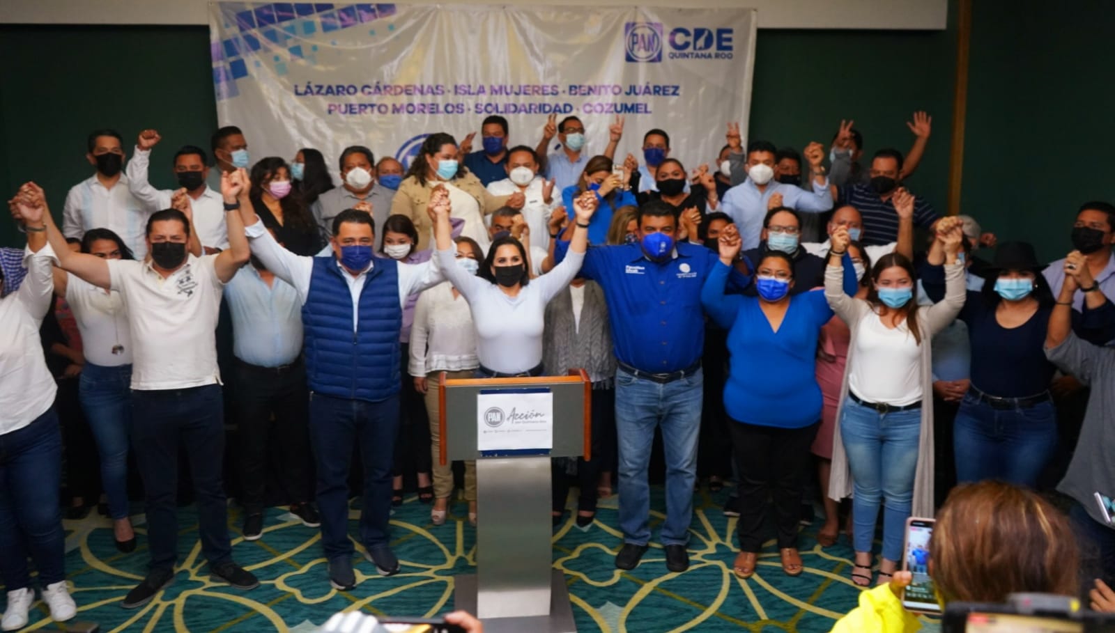“Unidos defenderemos nuestra casa, Quintana Roo” Mayuli Martínez