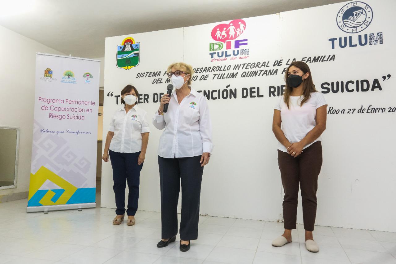 DIF- TULUM se suma a la prevención del suicidio