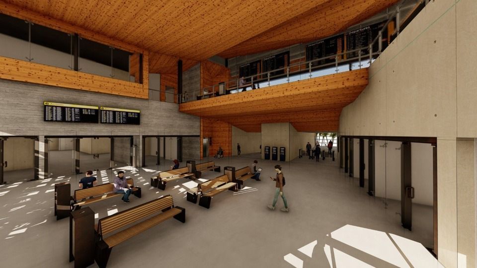 Fonatur presenta propuesta de diseño de la estación del Tren Maya en Escárcega, Campeche