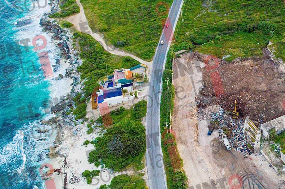 Atiende el Ayuntamiento de Isla Mujeres el retiro de basura, mejoras al alumbrado público y tareas de limpieza