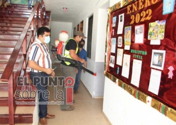 Tesorero de José María Morelos anuncia dar positivo a COVID-19, pese a trabajos de desinfección en el municipio