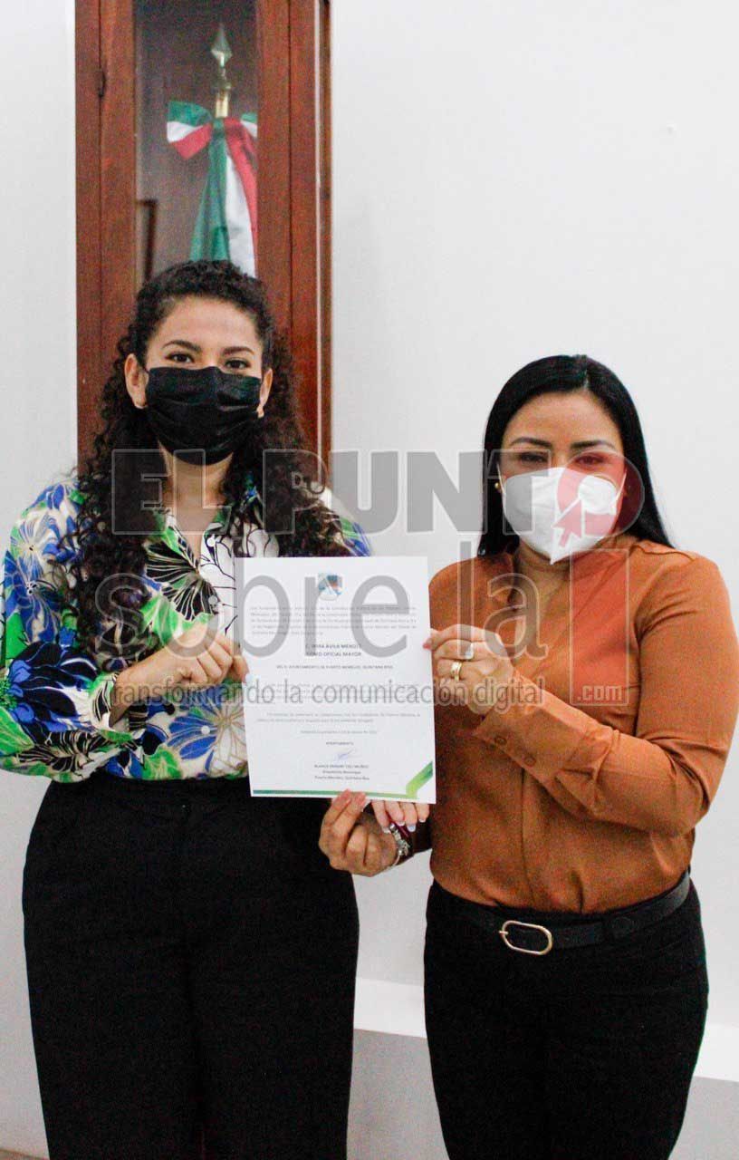 Nombran a Irma Méndez como Oficial Mayor en Puerto Morelos