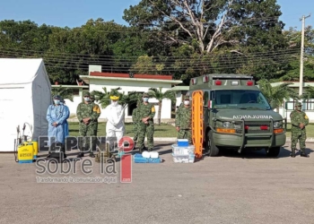 SEDENA realizará durante el resto de enero labor social en el sur de Quintana Roo
