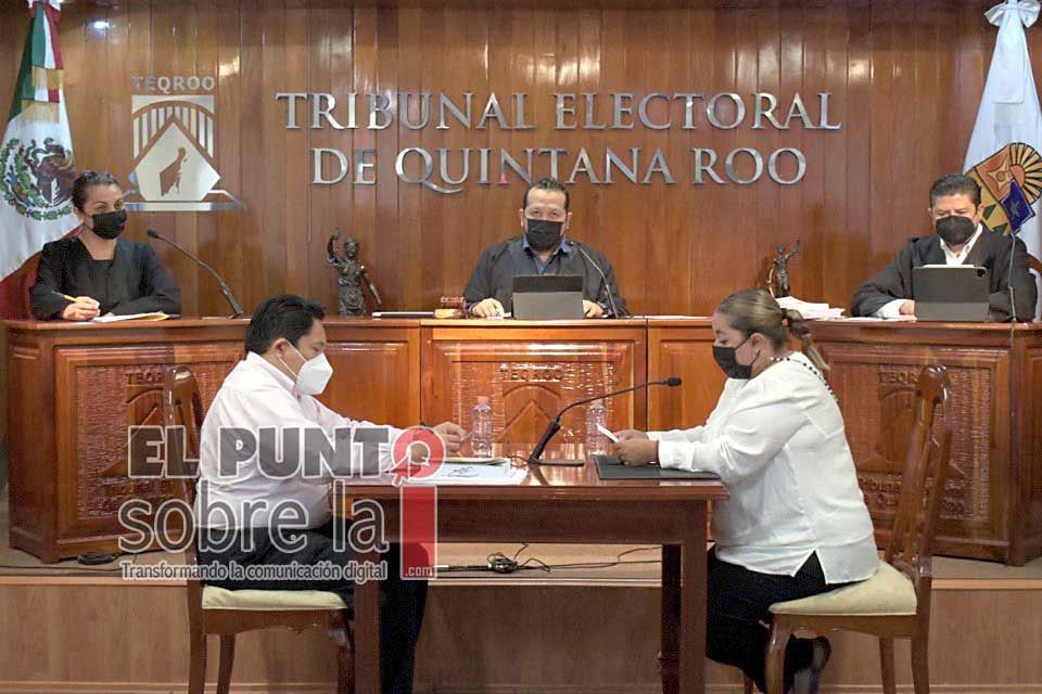 Pleno del Teqroo desecha juicio electoral impulsado por el Ieqroo contra legislatura del Congreso de Quintana Roo