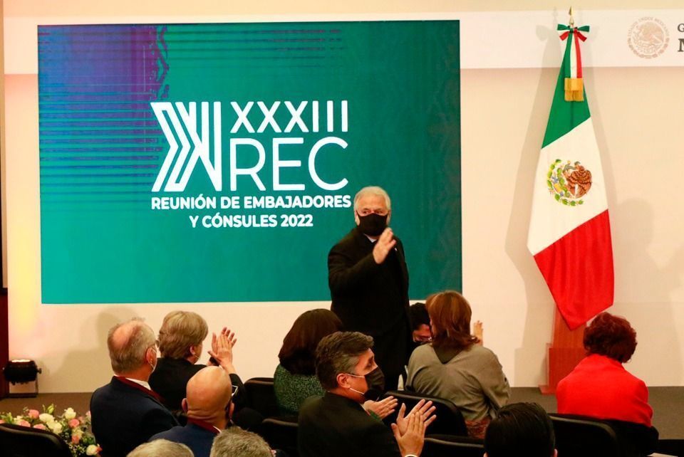 Asiste Miguel Torruco a inauguración de XXXIII Reunión Anual de Embajadores y Cónsules