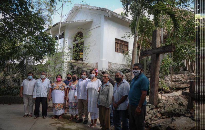 Laura Fernández visita Santuario Maya en Carrillo Puerto