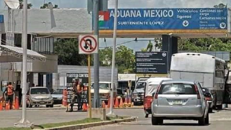 Surge brote de COVID-19 en aduana internacional