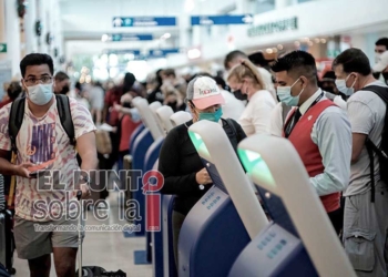El aeropuerto de Cancún, con 558 operaciones y una conexión con 64 destinos extranjeros, 41 de ellos de Norteamérica