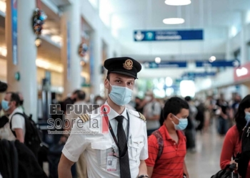 Aeropuerto de Cancún, con 571 operaciones y conexión con 64 destinos de 19 países