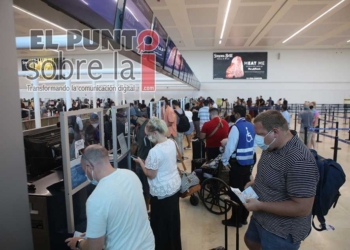 Aeropuerto de Cancún, con 472 operaciones y una conexión con 18 países