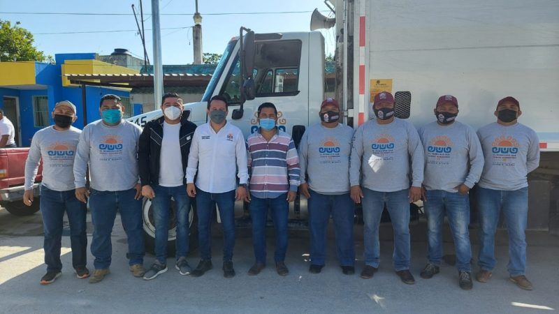 Yensunni Martínez cumple su palabra a la alcaldía de Calderitas