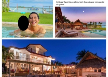 Director de Lili Campos se construyó hotel de lujo en Bacalar