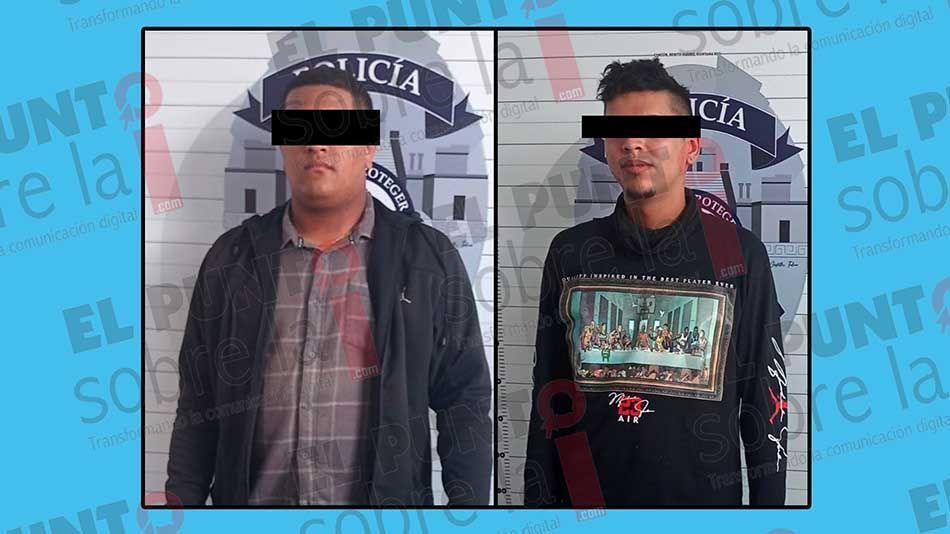 Detienen en Cancún a dos colombianos por portación de armas