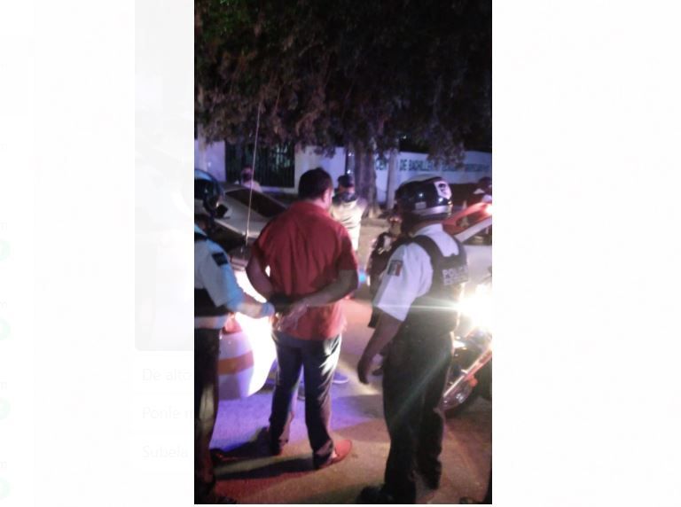 Elementos de tránsito frustran levantón en Chetumal
