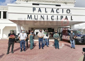 Periodistas se manifiestan en Playa del Carmen pidiendo respeto y seguridad para su gremio