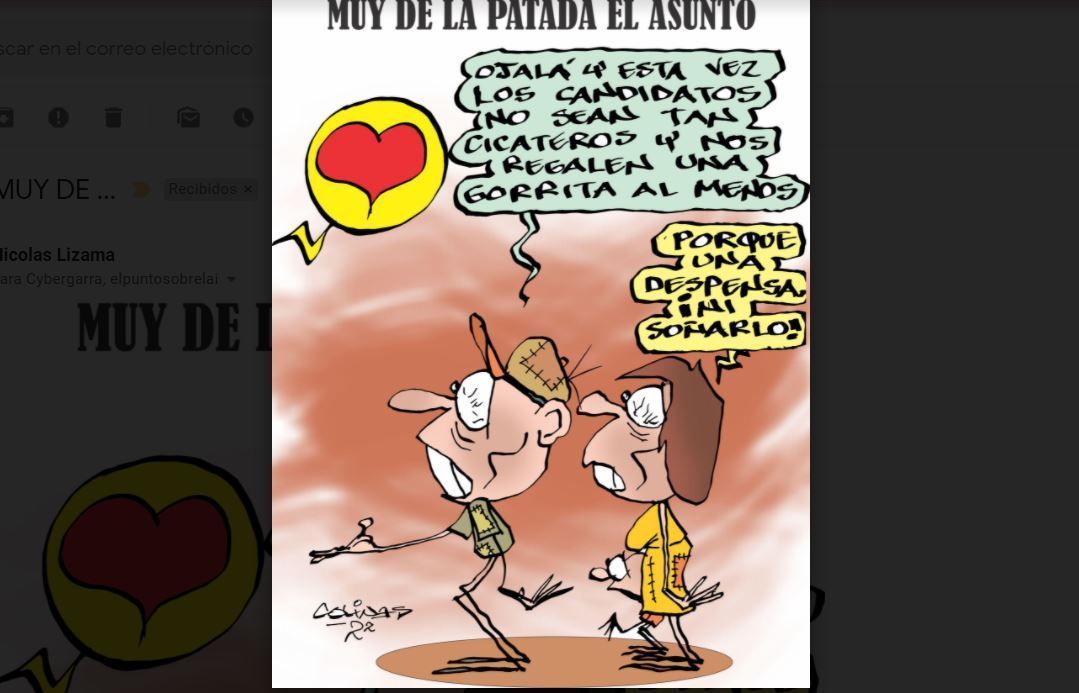 COLINAS: Muy de la patada el asunto