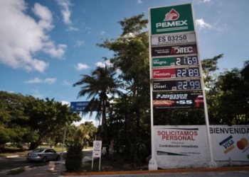 Nuevos precios de la gasolina en Cancún