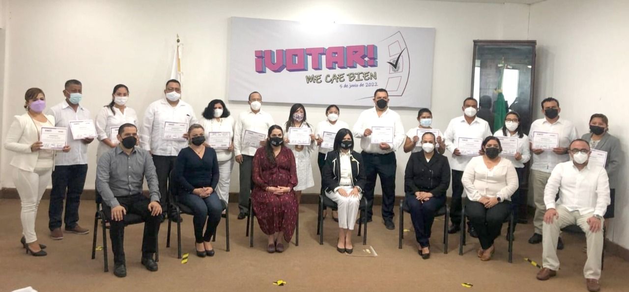 IEQROO designó y tomó protesta, a las consejeras y consejeros de los 15 consejos distritales