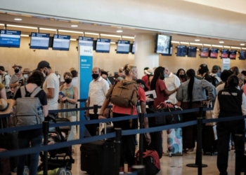 Aeropuerto de Cancún, con 487 operaciones este día y conexión con 20 países