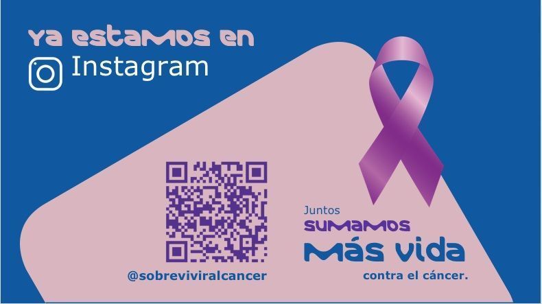 Crean campaña “sumamos más vida” para concientizar del riesgo del cáncer