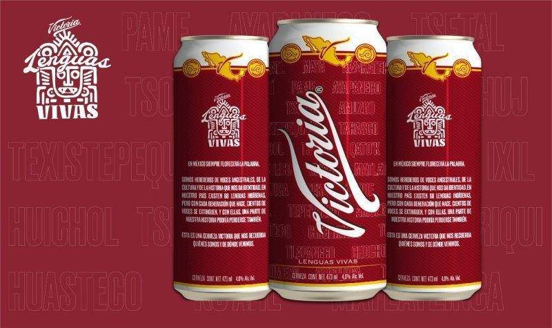 Cerveza victoria rinde homenaje a las lenguas indígenas con una edición especial