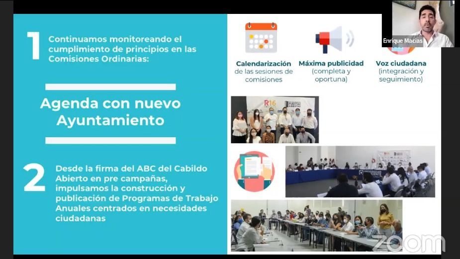 Comisiones de Cabildo, pendientes de informar sus planes de trabajo a la ciudadanía de Cancún