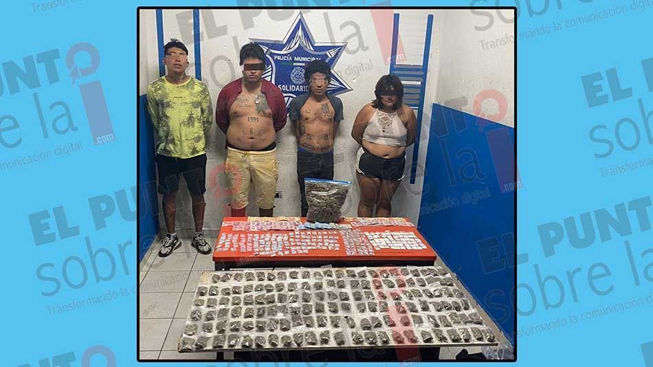 Detenidos con droga, cuatro presuntos responsables de un asesinato en Playa del Carmen