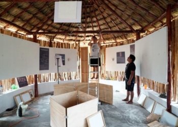 Inauguran fototeca rústica con 86 años de historia gráfica de comunidad maya