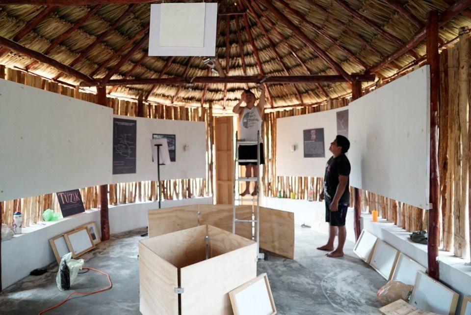 Inauguran fototeca rústica con 86 años de historia gráfica de comunidad maya
