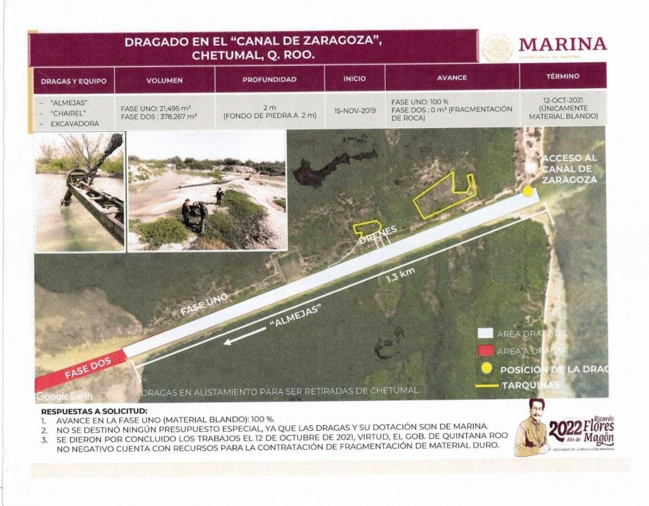 Dejará Carlos Joaquín promesa incumplida del Canal de Zaragoza