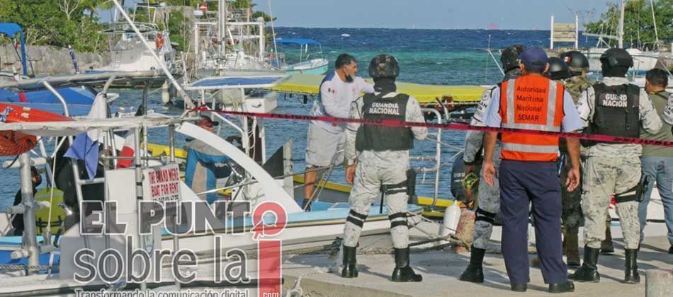 Secretaría de Marina halla cadáver de hombre ahogado tras hundirse su embarcación