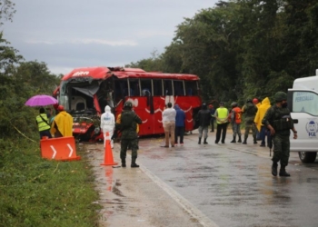 De Francia y Alemania, víctimas del accidente carretero en Quintana Roo