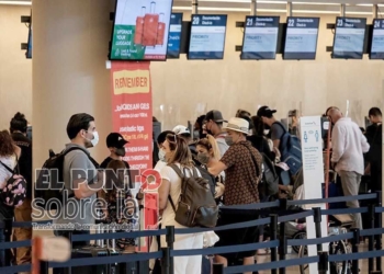Aeropuerto de Cancún, con 467 operaciones y una conexión con 68 destinos y 21 países