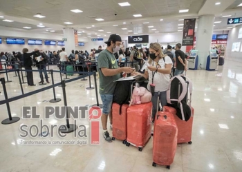 El aeropuerto de Cancún, con 464 operaciones mediante 39 aerolíneas