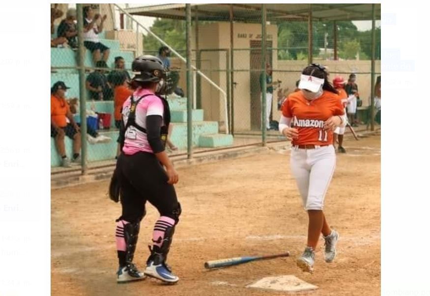 Continúan acciones de la Liga de softbol femenil este fin de semana