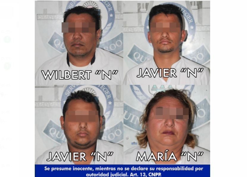 Detención de 4 taxistas con drogas provocó bloqueo en Cancún