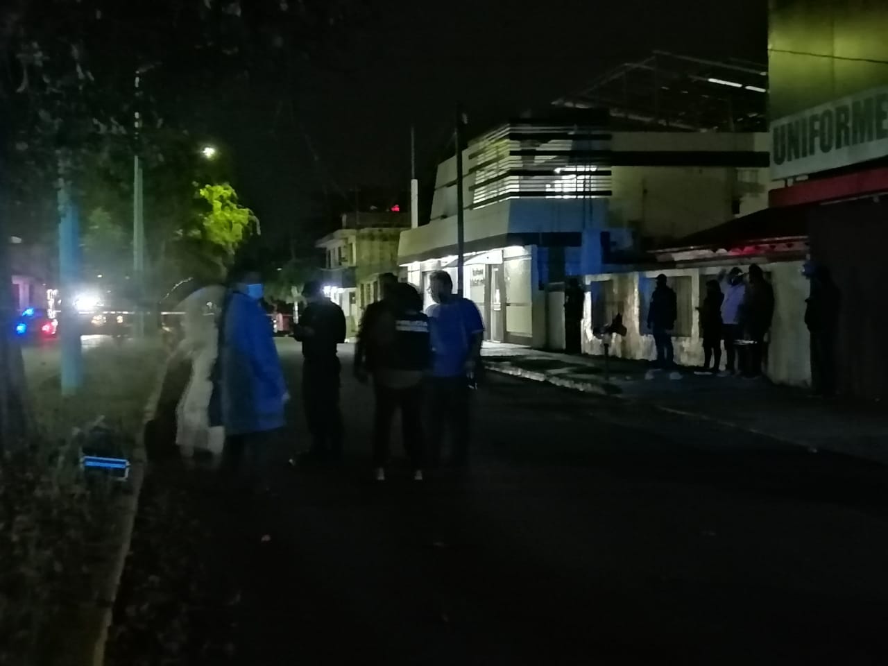 Primer ejecutado del 2022 frente al palacio municipal de Othón P. Blanco