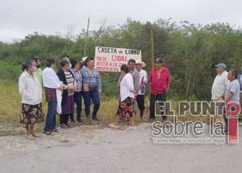 Ejidatarios del sur de Quintana Roo instalan caseta de cobro en zona arqueológica