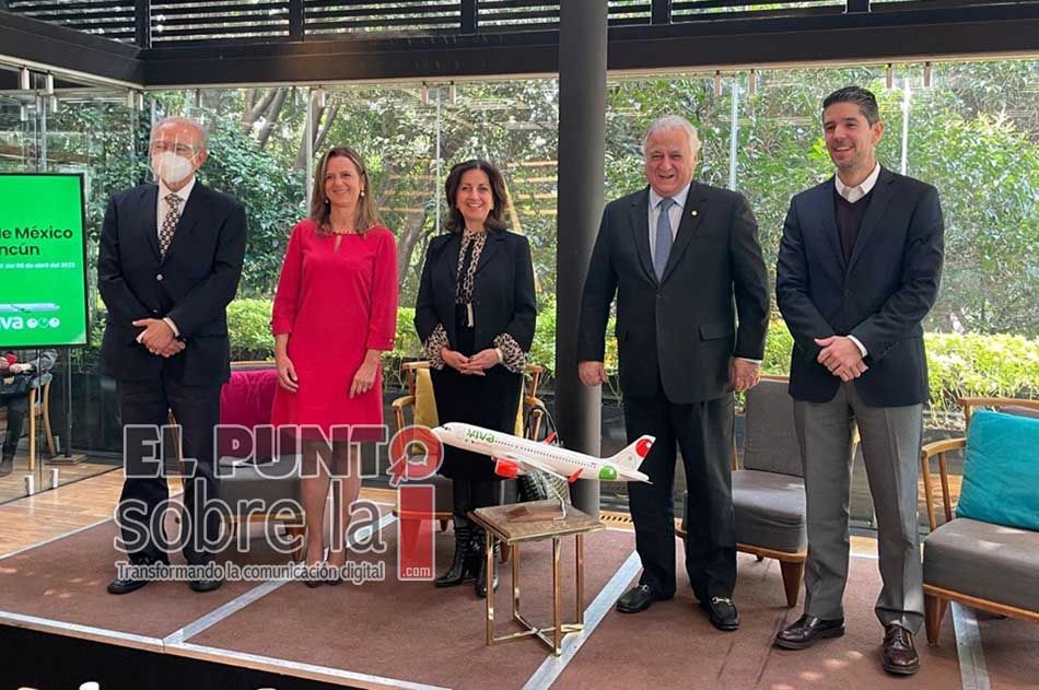 Viva Aerobús anuncia par de nuevos vuelos de Medellín para México; uno será hacia Cancún