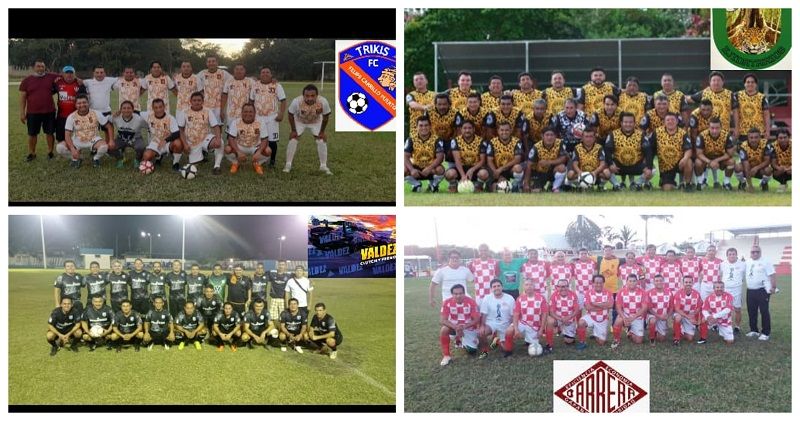 Preparan Cuadrangular de veteranos de fútbol en la comunidad de Noh Bec