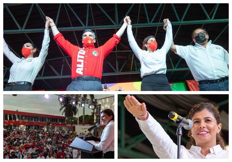 Leslie Hendricks candidata del PRI a la gubernatura de Quintana Roo