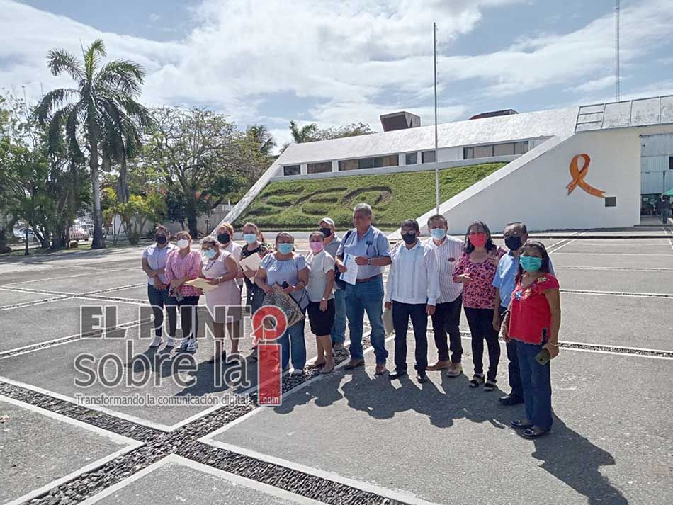 Sindicalistas del magisterio de Quintana Roo piden en Chetumal transparencia en asignación de recursos para programa de Carrera Administrativa