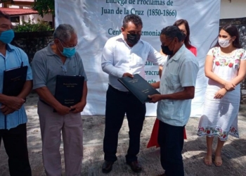 Gobernación entrega proclamas a dignatarios de Centros Ceremoniales