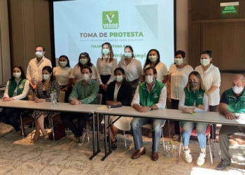 Partido Verde abre las puertas, arropa y respalda a Estefanía Mercado