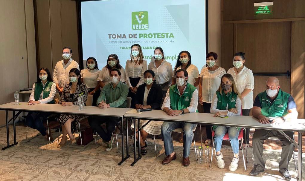 Partido Verde abre las puertas, arropa y respalda a Estefanía Mercado