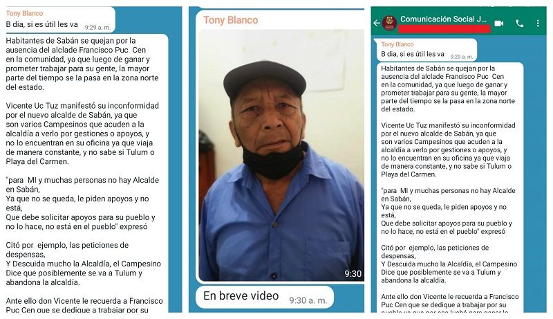 Director de prensa y suplente de Erik Borges, difunde boletín en contra de MORENA