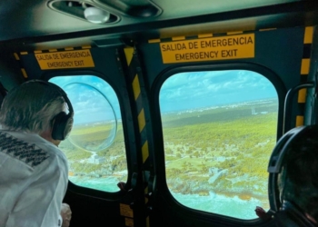 El presidente López Obrador reitera compromiso de conservación en obra del Tren Maya en Quintana Roo
