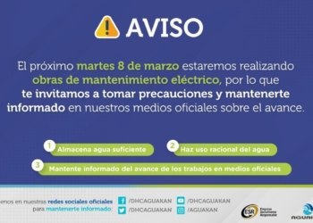 Aguakan anuncia posibles afectaciones en el suministro de agua potable en Cancún el martes próximo