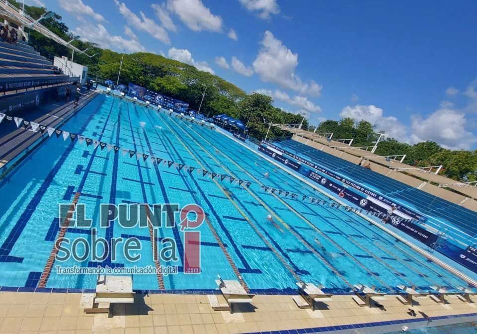 Alberca olímpica de Cancún, sede del “Arena” Grand Prix de Natación JR